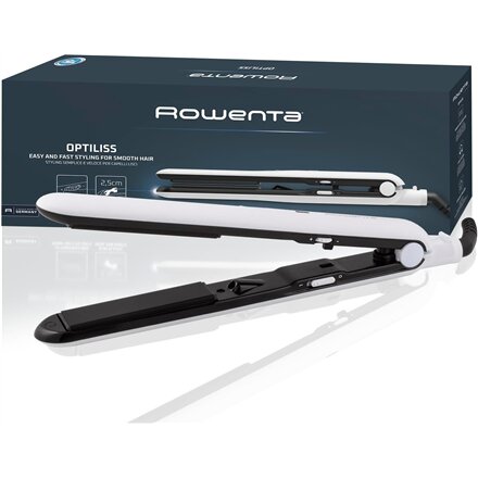 Rowenta , Hair straightener , SF3210F0 , Temperature (max) 230 °C , Number of heating levels 10 , White/Black