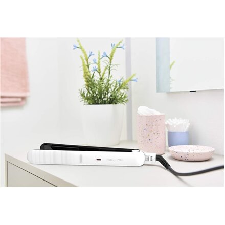 Rowenta , Hair straightener , SF3210F0 , Temperature (max) 230 °C , Number of heating levels 10 , White/Black