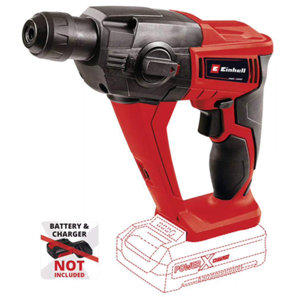 Einhell , Cordless Rotary Hammer , TE-HD 18 Li-Solo