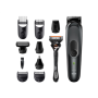Braun , All-in-one trimmer , MGK 7321 , Cordless , Number of length steps 13 , Black