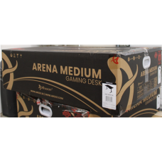 SALE OUT. , Arozzi , Gaming Desk , Arena Medium , Black , DAMAGED PACKAGING, SCRATCHED PARTS AND TABLE TOP , 24 month(s)