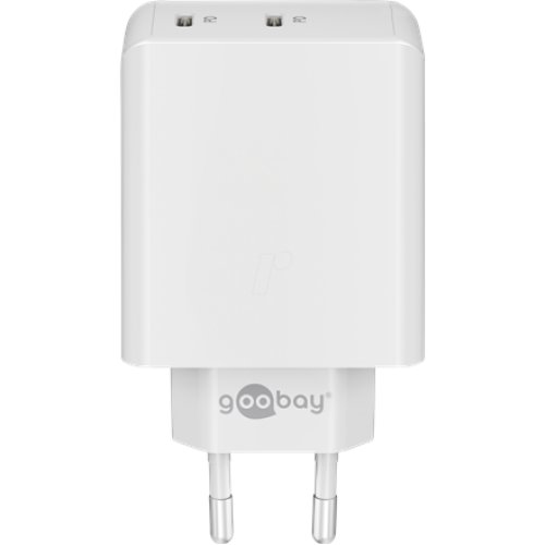 Goobay , Dual USB-C PD Fast Charger (36 W) , 61758