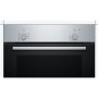 Bosch , Oven , HBF010BR1S , 66 L , A , Multifunctional , Manual , Knobs , Height 59.5 cm , Width 59.4 cm , Stainless steel