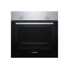 Bosch , Oven , HBF010BR1S , 66 L , A , Multifunctional , Manual , Knobs , Height 59.5 cm , Width 59.4 cm , Stainless steel