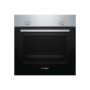 Bosch , Oven , HBF010BR1S , 66 L , A , Multifunctional , Manual , Knobs , Height 59.5 cm , Width 59.4 cm , Stainless steel