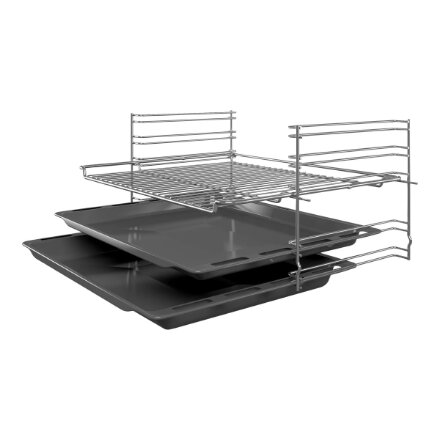 Bosch , Oven , HBF010BR1S , 66 L , A , Multifunctional , Manual , Knobs , Height 59.5 cm , Width 59.4 cm , Stainless steel