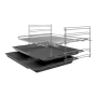Bosch , Oven , HBF010BR1S , 66 L , A , Multifunctional , Manual , Height 59.5 cm , Width 59.4 cm , Stainless steel