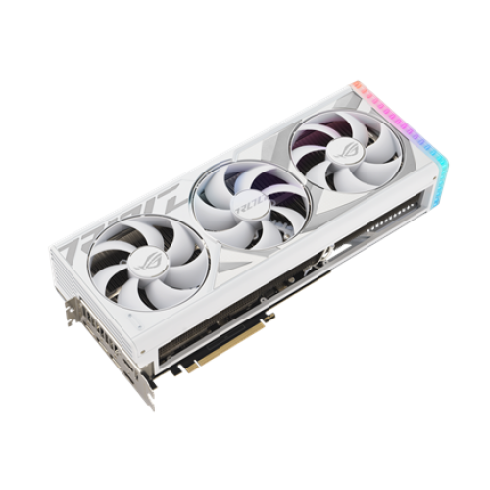 Asus , ROG-STRIX-RTX4090-O24G-WHITE , NVIDIA , 24 GB , GeForce RTX 4090 , GDDR6X , HDMI ports quantity 2 , PCI Express 4.0 , Memory clock speed 2610 MHz