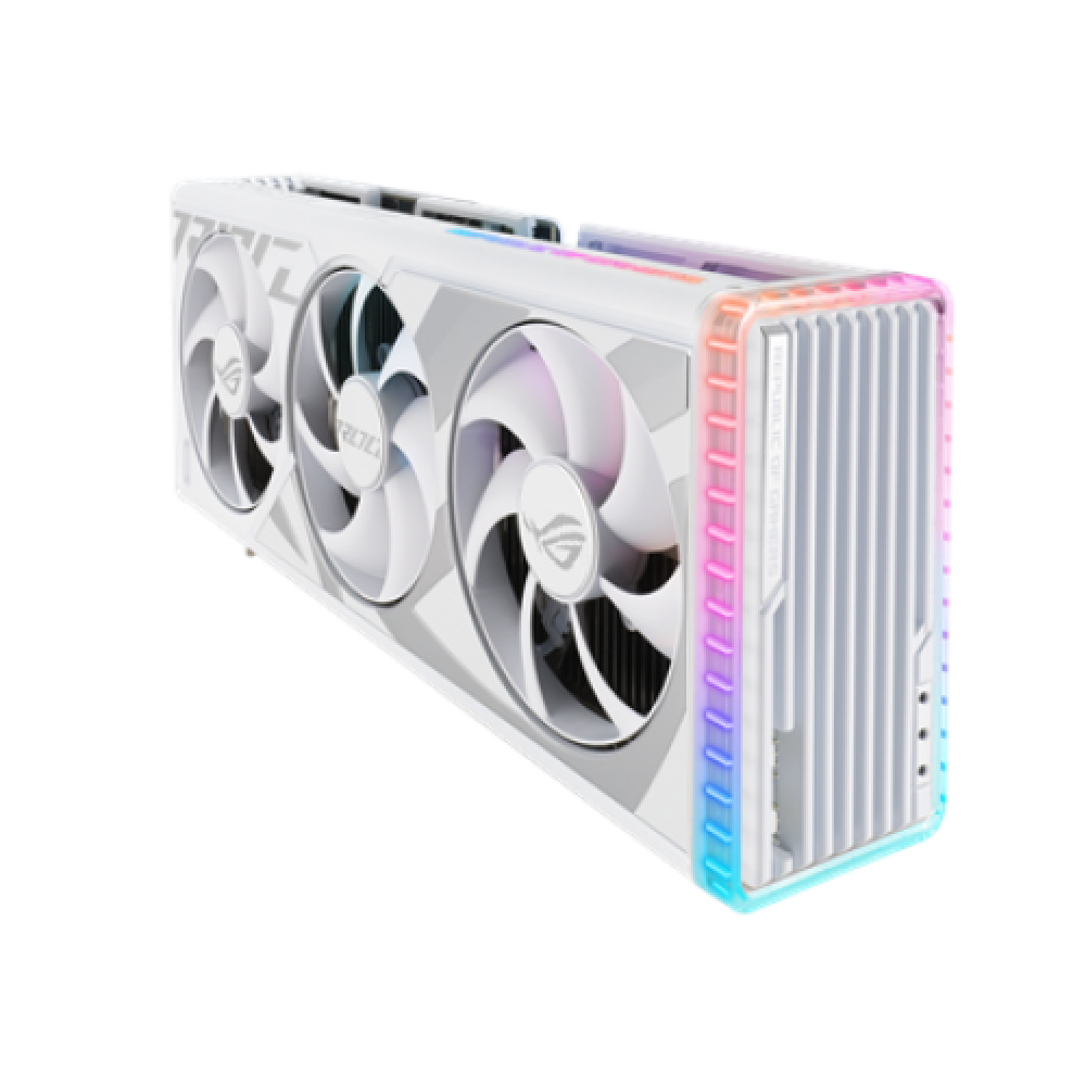 Asus , ROG-STRIX-RTX4090-O24G-WHITE , NVIDIA , 24 GB , GeForce RTX 4090 , GDDR6X , HDMI ports quantity 2 , PCI Express 4.0 , Memory clock speed 2610 MHz