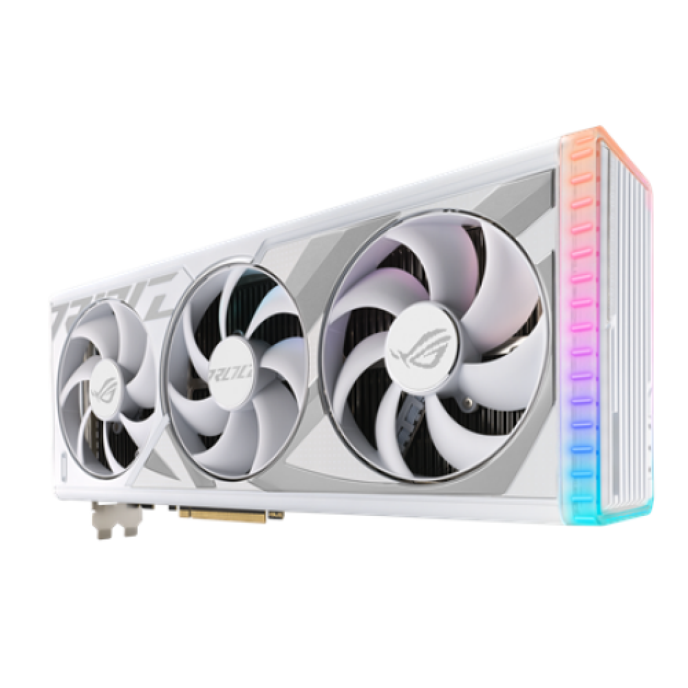Asus , ROG-STRIX-RTX4090-O24G-WHITE , NVIDIA , 24 GB , GeForce RTX 4090 , GDDR6X , HDMI ports quantity 2 , PCI Express 4.0 , Memory clock speed 2610 MHz