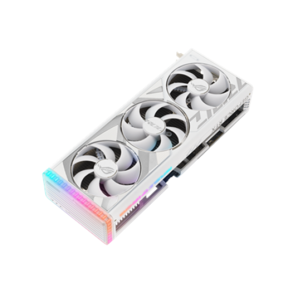Asus , ROG-STRIX-RTX4090-O24G-WHITE , NVIDIA , 24 GB , GeForce RTX 4090 , GDDR6X , HDMI ports quantity 2 , PCI Express 4.0 , Memory clock speed 2610 MHz