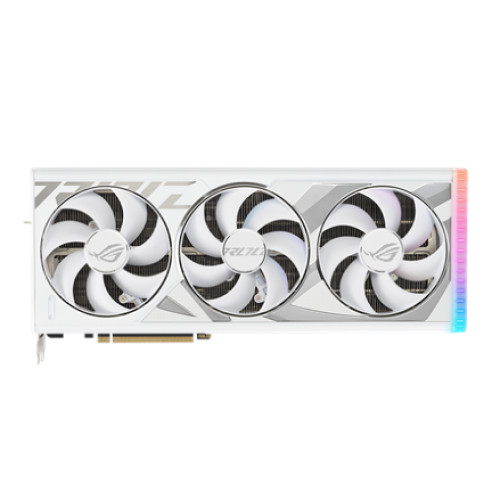 Asus , ROG-STRIX-RTX4090-O24G-WHITE , NVIDIA , 24 GB , GeForce RTX 4090 , GDDR6X , HDMI ports quantity 2 , PCI Express 4.0 , Memory clock speed 2610 MHz