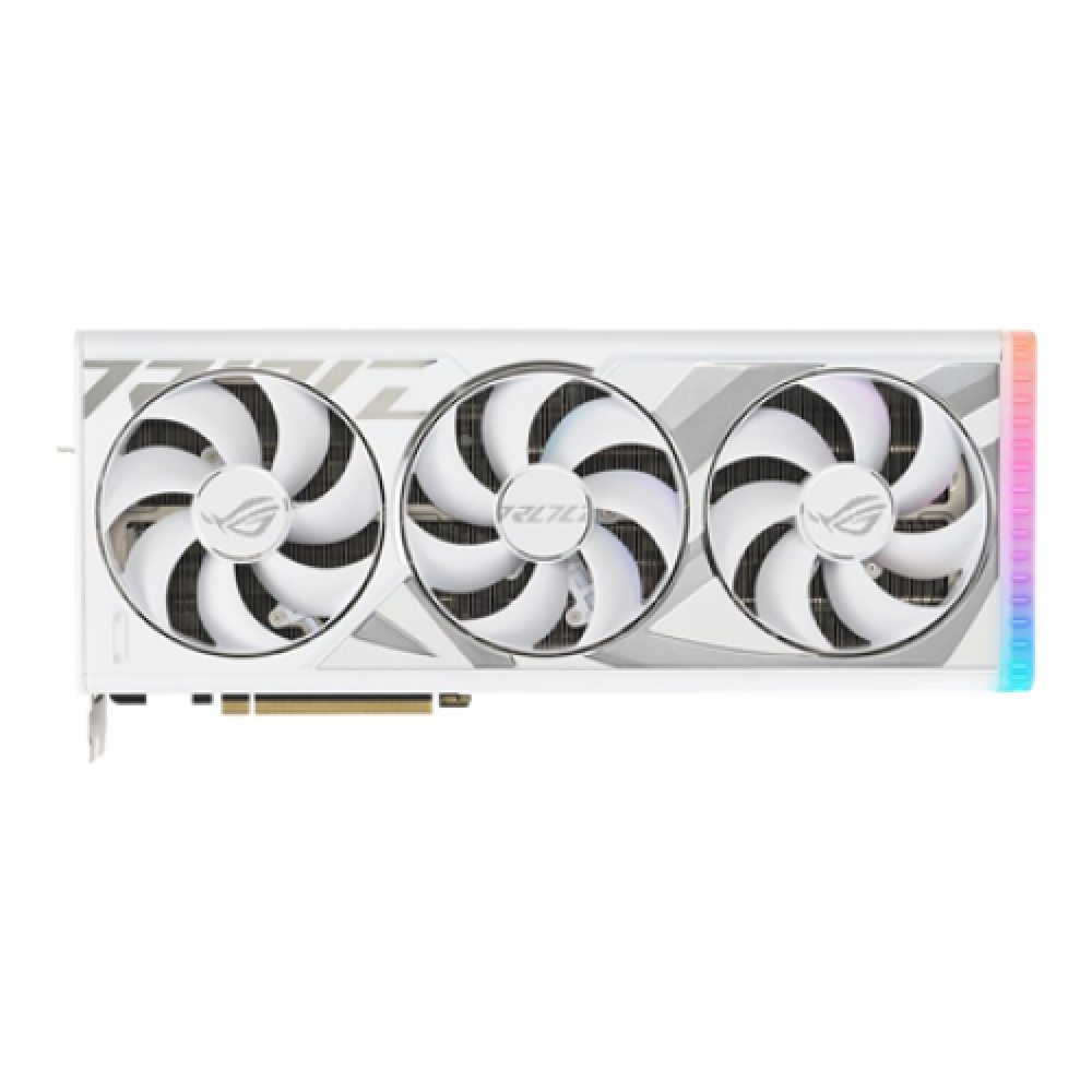 Asus , ROG-STRIX-RTX4090-O24G-WHITE , NVIDIA , 24 GB , GeForce RTX 4090 , GDDR6X , HDMI ports quantity 2 , PCI Express 4.0 , Memory clock speed 2610 MHz