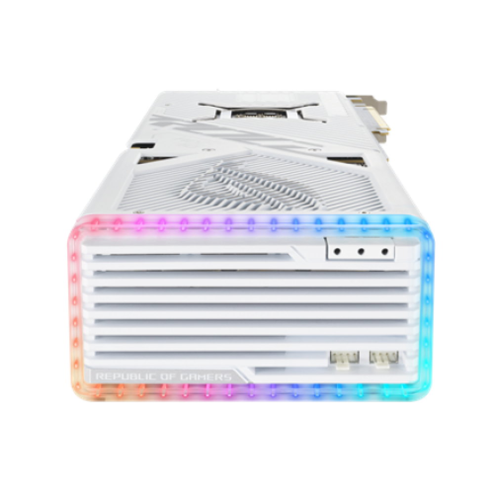 Asus , ROG-STRIX-RTX4090-O24G-WHITE , NVIDIA , 24 GB , GeForce RTX 4090 , GDDR6X , HDMI ports quantity 2 , PCI Express 4.0 , Memory clock speed 2610 MHz