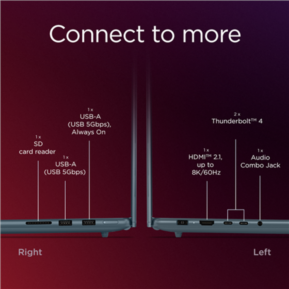 Lenovo Yoga Pro 9 16IAH10 , Tidal Teal , 16 , OLED , 3.2K , 3200 x 2000 pixels , Glossy , Intel Core Ultra 9 , 285H , 64 GB , Soldered LPDDR5x , Solid-state drive capacity 2000 GB , NVIDIA GeForce RTX 5070 , GDDR7 , 8 GB , Windows 11 Pro , 802.11be , Blue