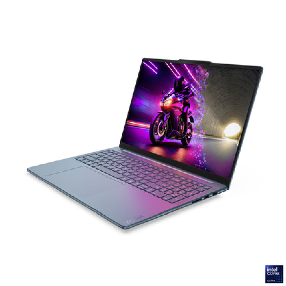 Lenovo Yoga Pro 9 16IAH10 , Tidal Teal , 16 , OLED , 3.2K , 3200 x 2000 pixels , Glossy , Intel Core Ultra 9 , 285H , 64 GB , Soldered LPDDR5x , Solid-state drive capacity 2000 GB , NVIDIA GeForce RTX 5070 , GDDR7 , 8 GB , Windows 11 Pro , 802.11be , Blue