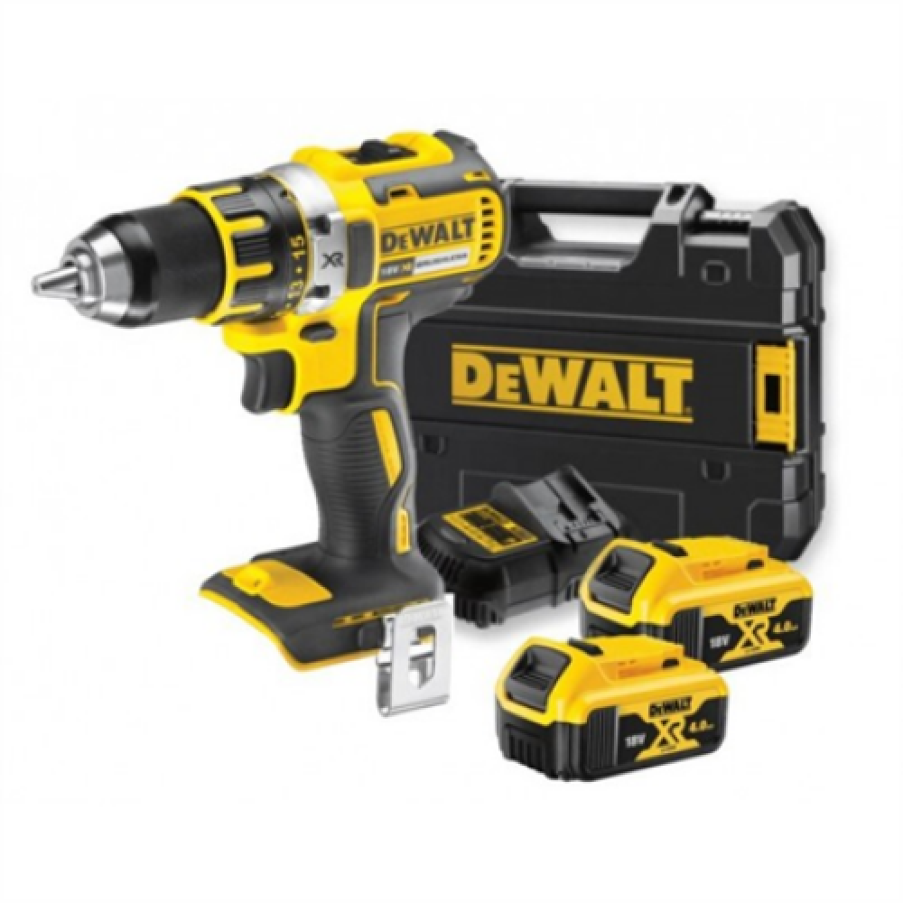 DEWALT Cordless Drill DCD790M2-QW 18 V, 4 Ah, Li-Ion, Batteries included 2 pc(s)