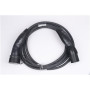 Evaka EV Charging Cable Type 2-Type 2, 22 kW, 32 A, 5 x 6 mm2, 1 x 0.5 mm2, 7 m , ITGAM3872 , Black