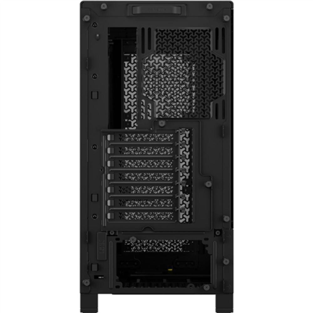 Corsair PC Case , Frame 4000D Modular , Black , Mid-Tower , Power supply included No