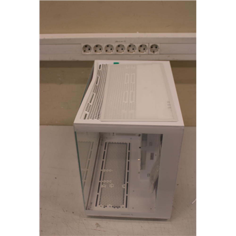 SALE OUT. Deepcool CG530 MID TOWER CASE , Deepcool Case , CG530 WH , White , Mid Tower , DAMAGED PACKAGING, BIG DENT ON TOP COVER , Power supply included No , ATX PS2