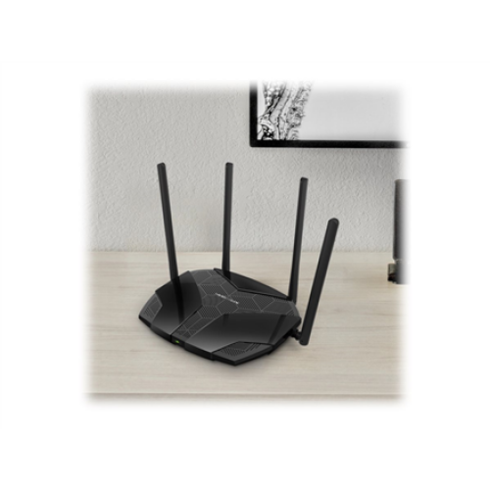 AX1800 Dual-Band WiFi 6 Router , MR70X , 802.11ax , 1201+574 Mbit/s , 10/100/1000 Mbit/s , Ethernet LAN (RJ-45) ports 3 , Mesh Support No , MU-MiMO Yes , No mobile broadband , Antenna type 4xFixed