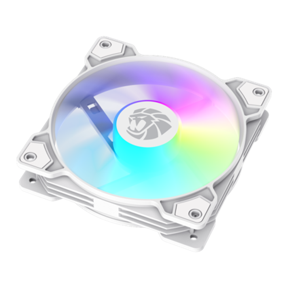 Gamemax Case Fan , FN12A-S5-W , White