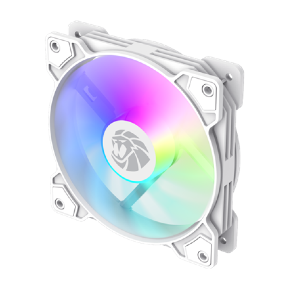 Gamemax Case Fan , FN12A-S5-W , White