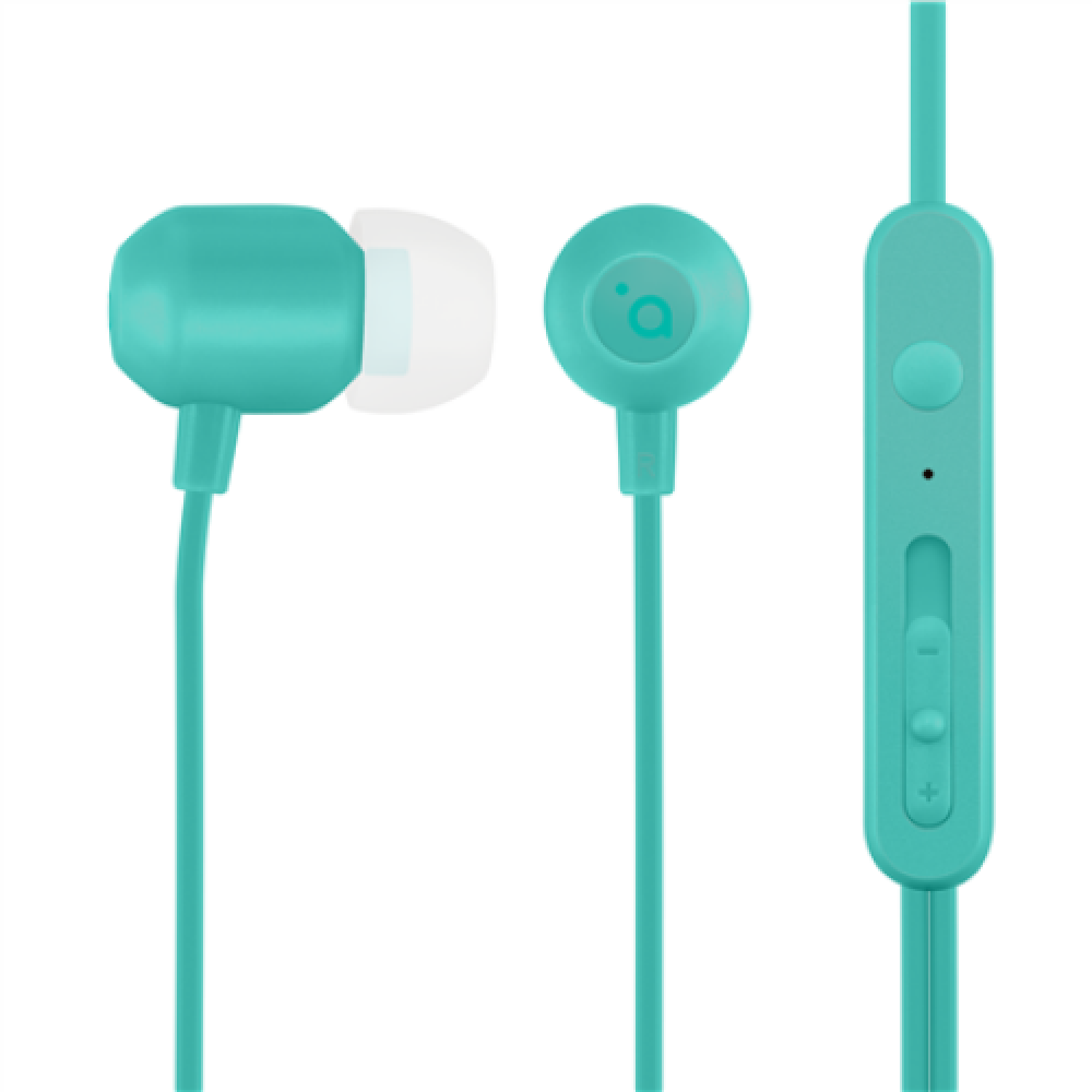 ACME HE21B Earphones With Mic Acme , Earphones , HE21B , 3.5 mm 4-pin , Blue