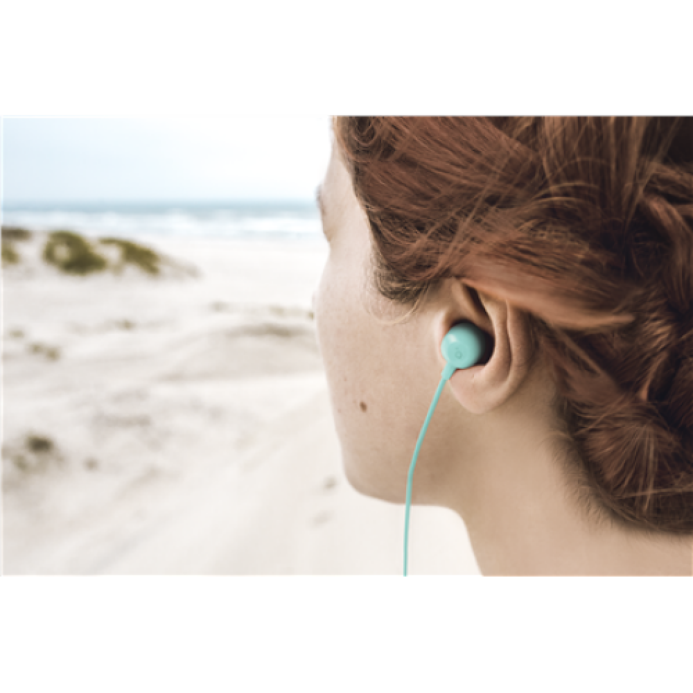 ACME HE21B Earphones With Mic Acme , Earphones , HE21B , 3.5 mm 4-pin , Blue