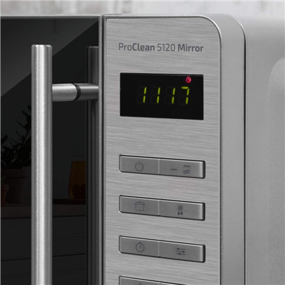 Cecotec Microwave Oven , ProClean 5120 Mirror , Free standing , 20 L , 700 W , Grill , ‎Stainless Steel