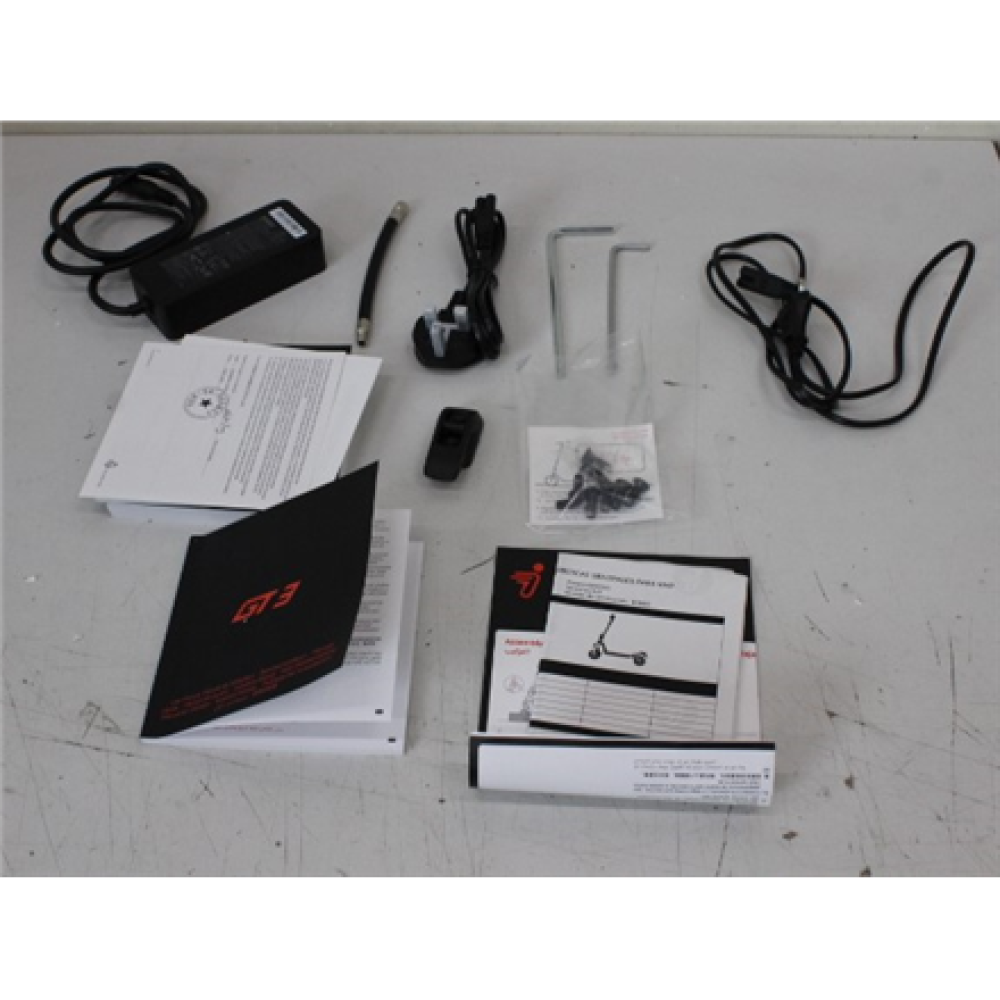 SALE OUT. Ninebot by Segway Superscooter GT3 E , Segway Superscooter GT3 E , Electric Scooter , Max 2400 W , Up to 25 km/h , 11 , 24 month(s) , Black and Grey , DAMAGED PACKAGING, USED, DIRTY, SCRATCHED