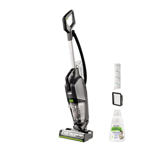 Bissell , All-in one Multi-Surface Cleaner , 3527N Crosswave HydroSteam Pet Select , Corded operating , Washing function , 1100 W , N/A V , Titanium/Black/Silver/Lime