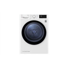 LG , Dryer Machine , RH80V3AV6N , Energy efficiency class D , Front loading , 8 kg , LED , Depth 69 cm , Wi-Fi , White