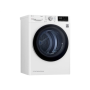 LG Dryer Machine RH80V3AV6N Energy efficiency class A++ Front loading 8 kg LED Depth 69 cm Wi-Fi White