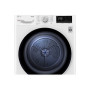 LG , Dryer Machine , RH80V3AV6N , Energy efficiency class D , Front loading , 8 kg , LED , Depth 69 cm , Wi-Fi , White