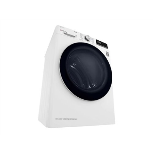 LG , Dryer Machine , RH80V3AV6N , Energy efficiency class D , Front loading , 8 kg , LED , Depth 69 cm , Wi-Fi , White