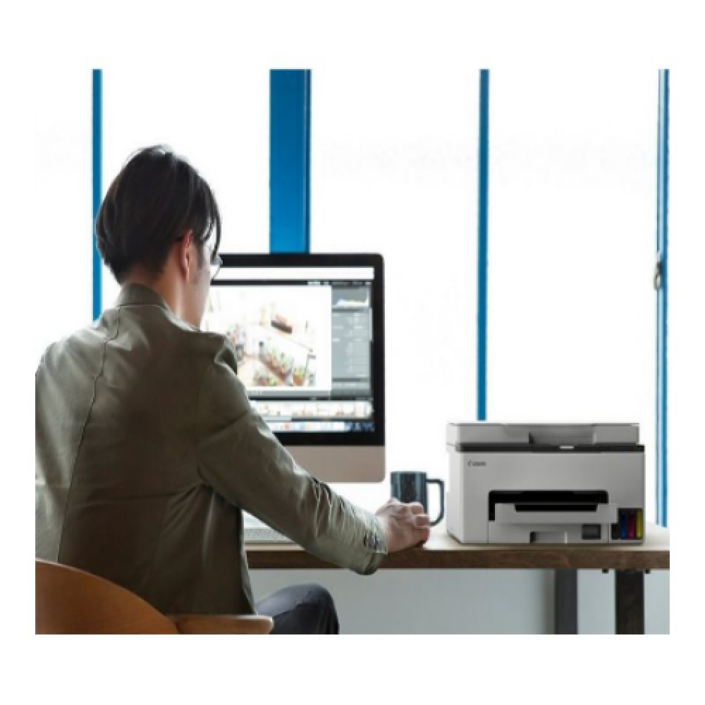 Canon MAXIFY GX1050 , Inkjet , Colour , 3-in-1 , A4 , Wi-Fi , White