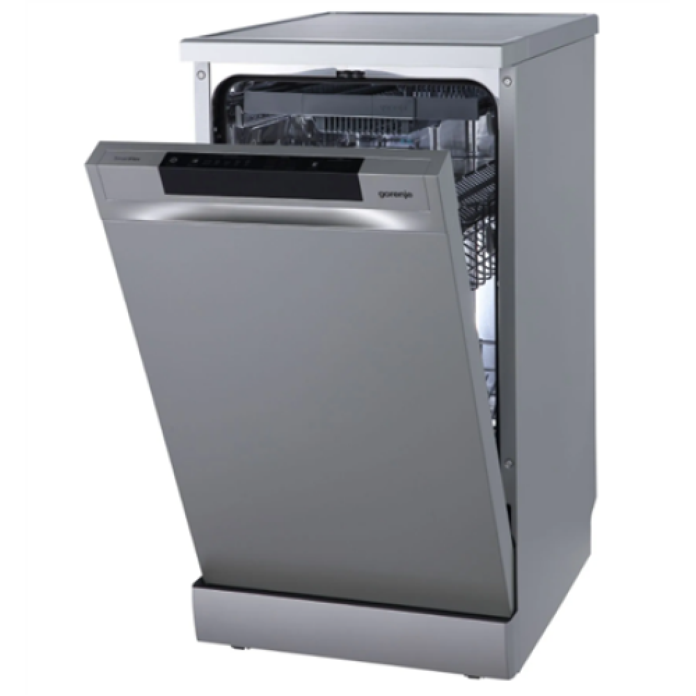 Free standing , Dishwasher , GS541D10X , Width 44.8 cm , Number of place settings 11 , Number of programs 5 , Energy efficiency class D , Display