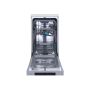 Free standing , Dishwasher , GS541D10X , Width 44.8 cm , Number of place settings 11 , Number of programs 5 , Energy efficiency class D , Display