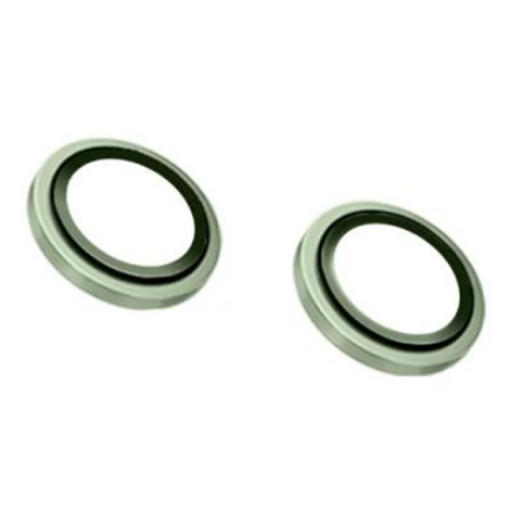 Fixed Camera glass , Apple , iPhone 16/16 Plus , Tempered glass , Green