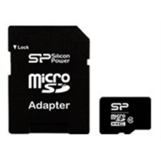 Silicon Power , 16 GB , MicroSDHC , Flash memory class 10 , SD adapter