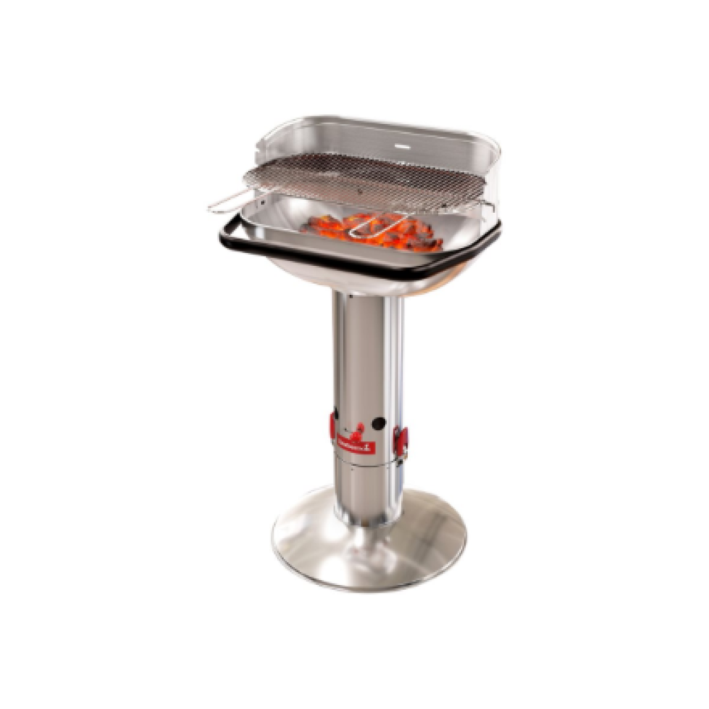 Barbecook Charcoal Barbecue Loewy 55 SST, 59.8 x 35.4 x 101 cm , BC-CHA-1004