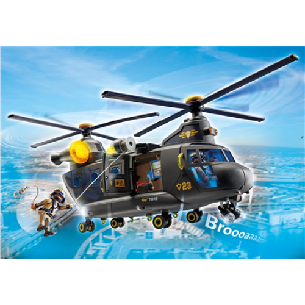 City Action Tactical Police: Large Helicopter 71149 , Plastic