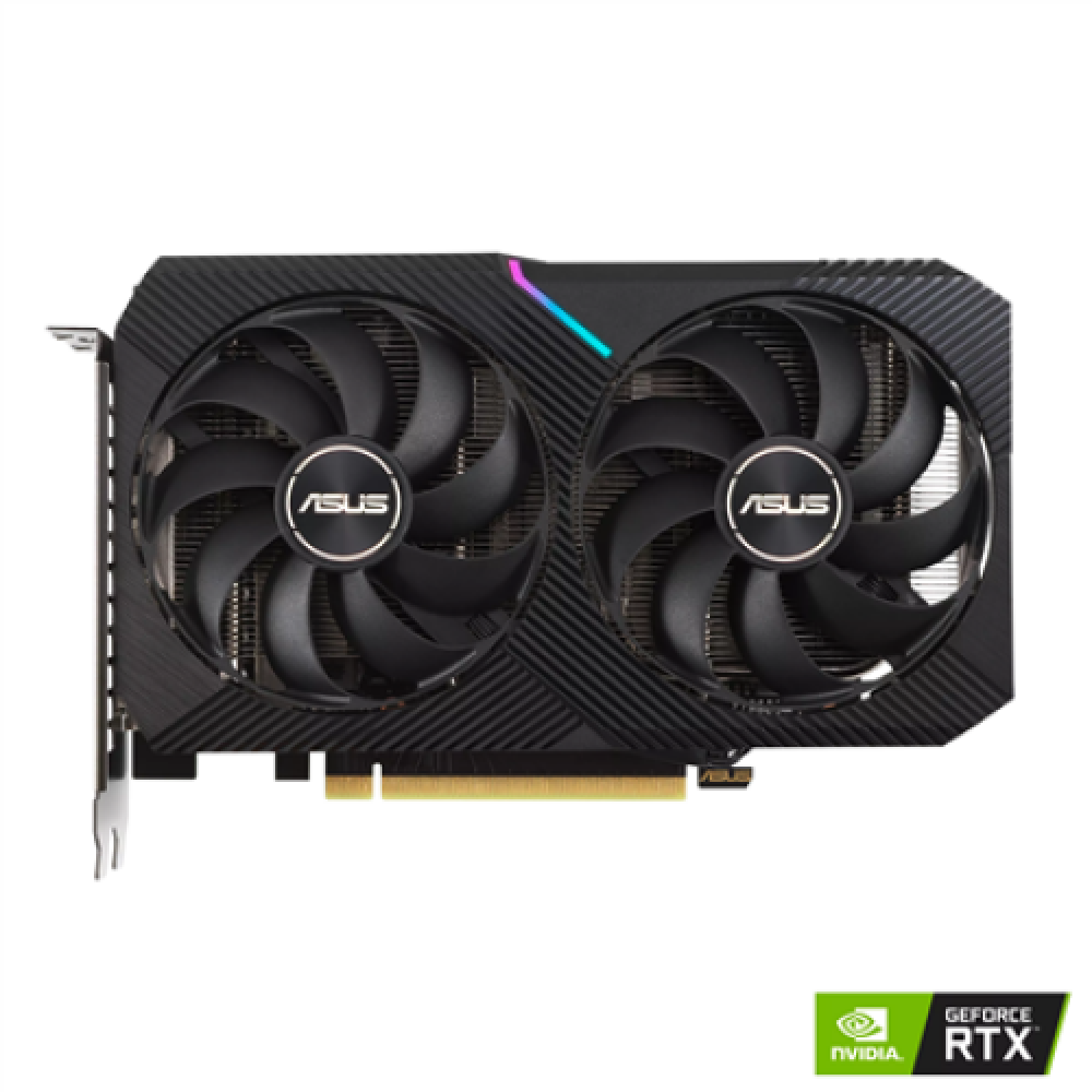 Asus DUAL-RTX3050-O8G NVIDIA, 8 GB, GeForce RTX 3050, GDDR6, PCI Express 4.0, HDMI ports quantity 1