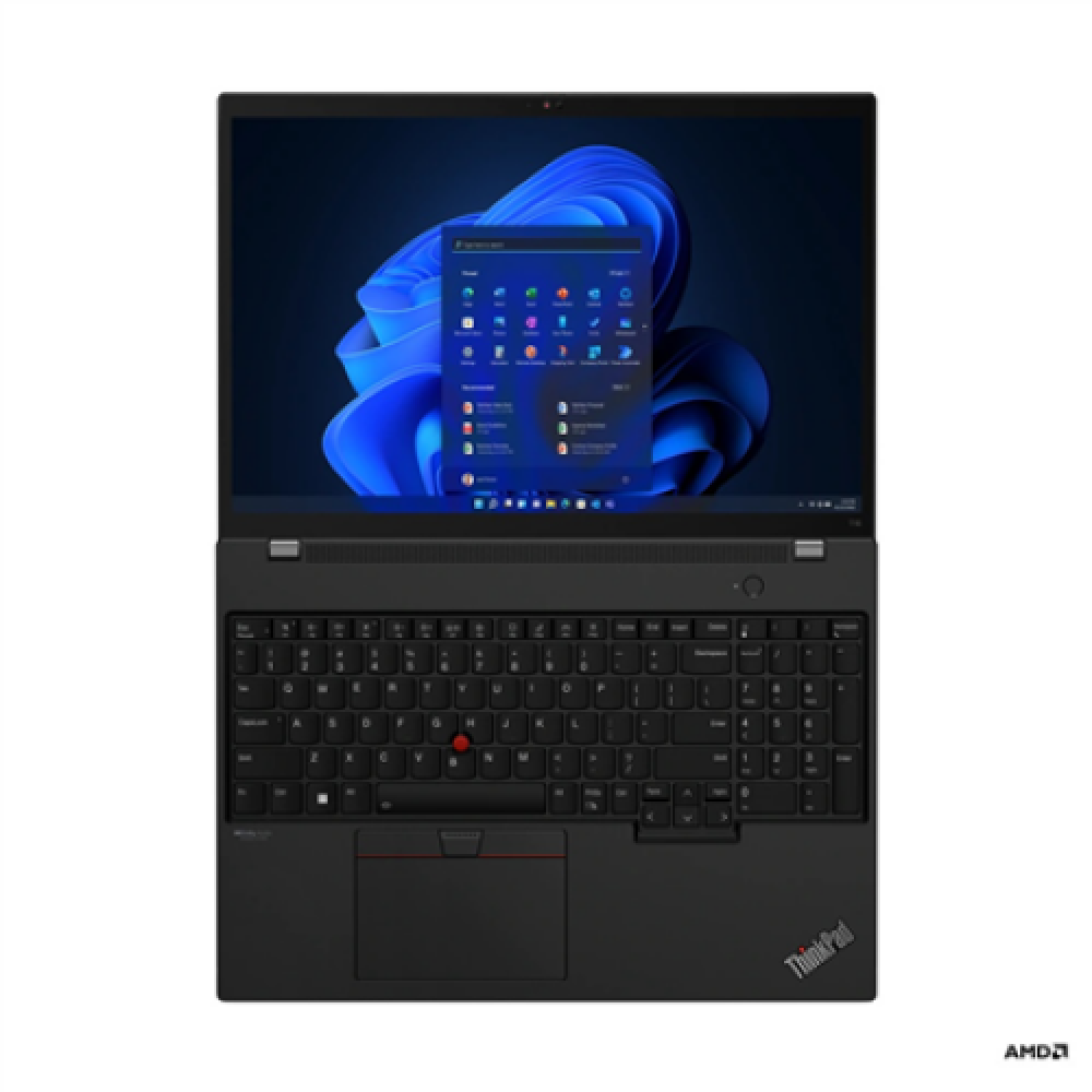 Lenovo ThinkPad T16 (Gen 1) Black, 16 , IPS, WQXGA, 2560 x 1600, Anti-glare, AMD Ryzen 7 PRO, 6850U, 32 GB, Soldered LPDDR5-6400, SSD 1000 GB, AMD Radeon 680M Graphics, No Optical drive, Windows 11 Pro, 802.11ax, Bluetooth version 5.1, LTE Upgradable, Key