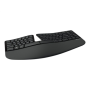 Microsoft L5V-00021 Sculpt Ergonomic Desktop Bundle Multimedia Wireless Keyboard Mouse included Separate Numpad Batteries included EN Numeric keypad Black