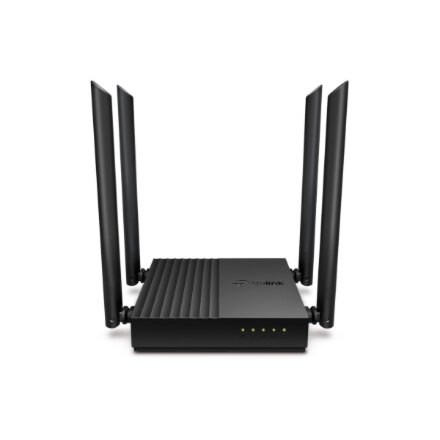 TP-LINK , AC1200 Wireless MU-MIMO Wi-Fi Router , Archer C64 2.0 , 802.11ac , 867+300 Mbit/s , 10/100/1000 Mbit/s , Mesh Support Yes , MU-MiMO Yes , No mobile broadband , Antenna type 4 x Fixed Omnidirectional