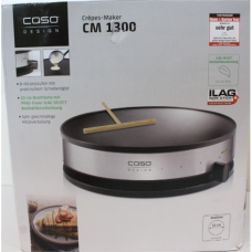 SALE OUT. , Caso , CM 1300 , Crepe maker , Crepe maker , 1300 W , Number of pastry 1 , Crepe , DAMAGED PACKAGING
