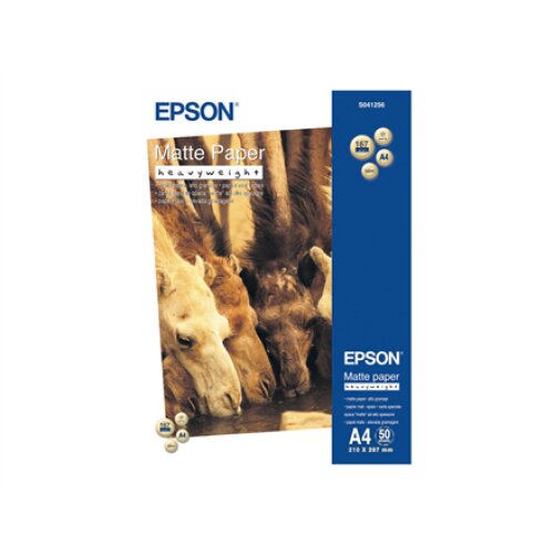 Matte Paper Heavy Weight, DIN A4, 167g/mÂ², 50 Sheets