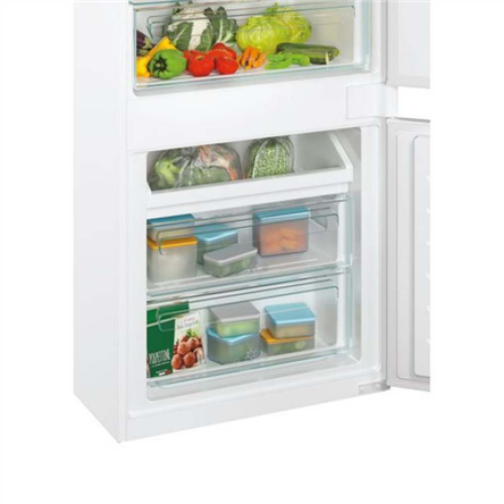 Candy Refrigerator CBT7719FW Energy efficiency class F Built-in Combi Height 193.5 cm No Frost system Fridge net capacity 281 L Freezer net capacity 83 L Display 33 dB White